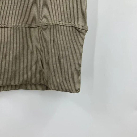 Truce Kids' Rib Crop Tank Top In Olive Size 14 MWT - Picture 4 of 14
